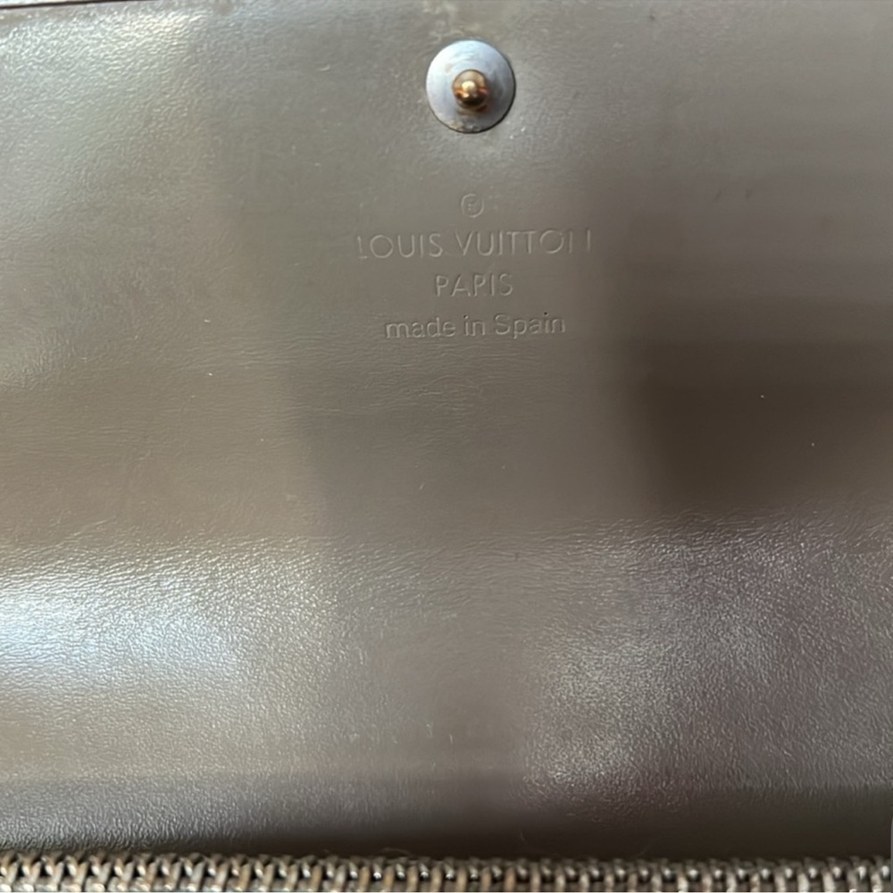 Louis Vuitton Gray Epi Leather Wallet - Picture 9 of 12